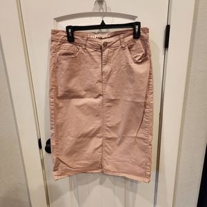 Inherit Clothing Co Remi Midi Skirt Blush